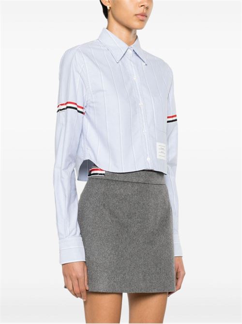 Camicia crop THOM BROWNE | FLL183OF0660415